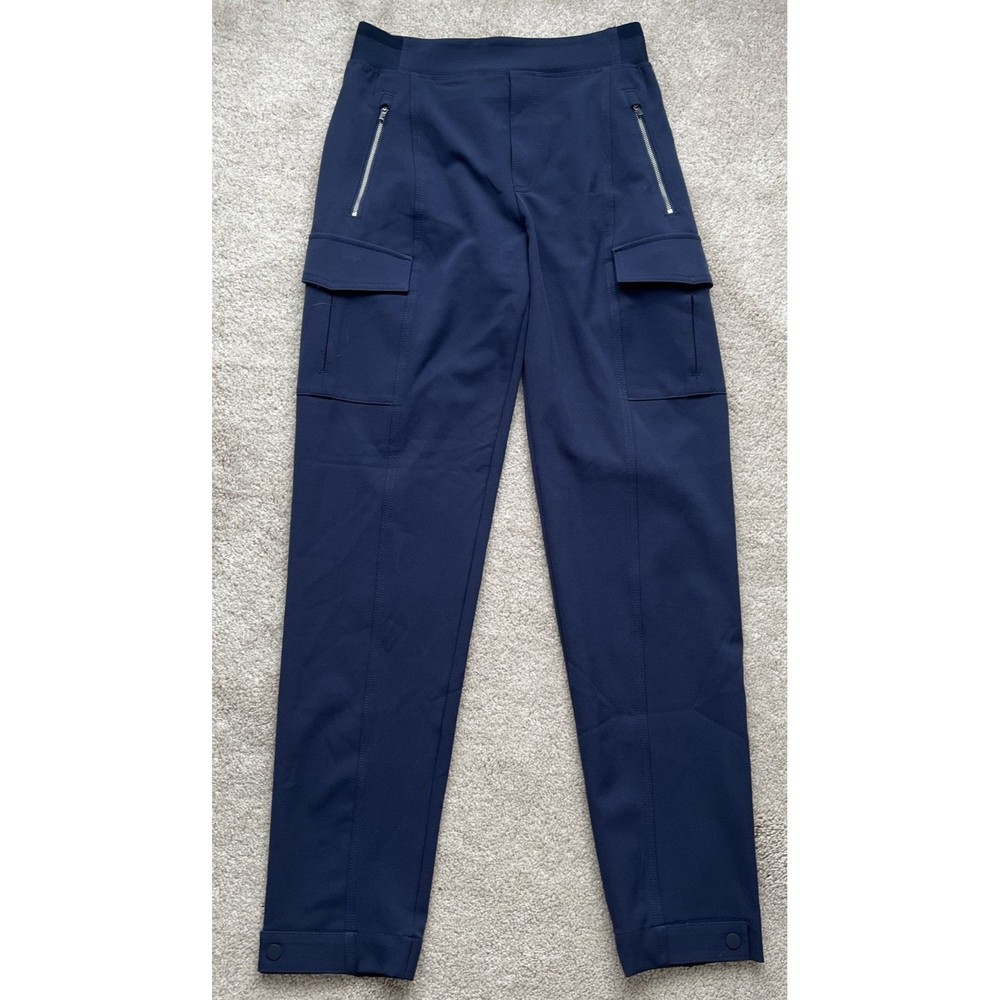 Athleta Navy Blue Endless Cargo Pants, Size 2T (EUC)